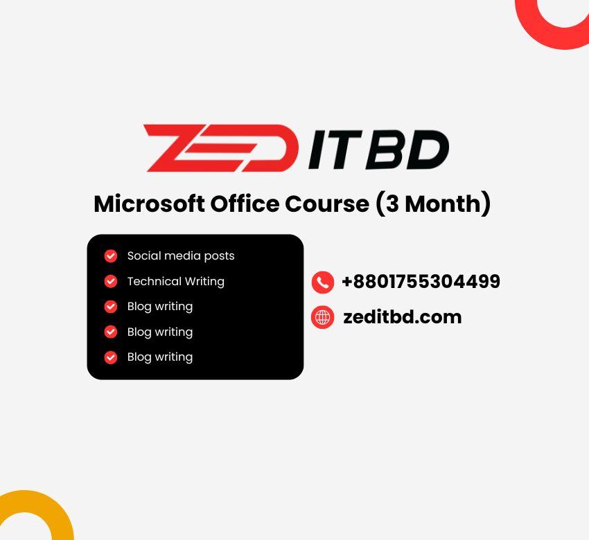 Microsoft Office (3 Month Course)